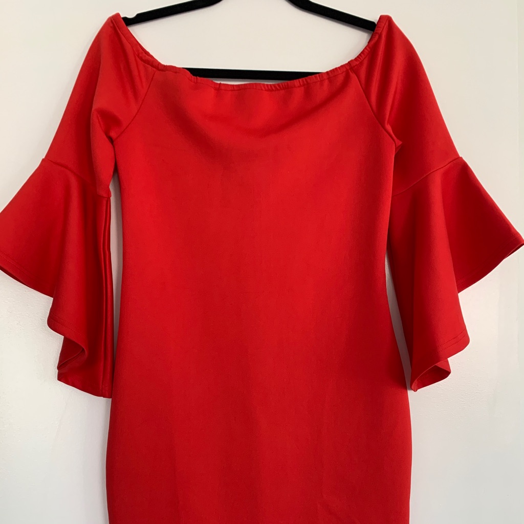 Sexy Red Dress Brand Less And Brand New